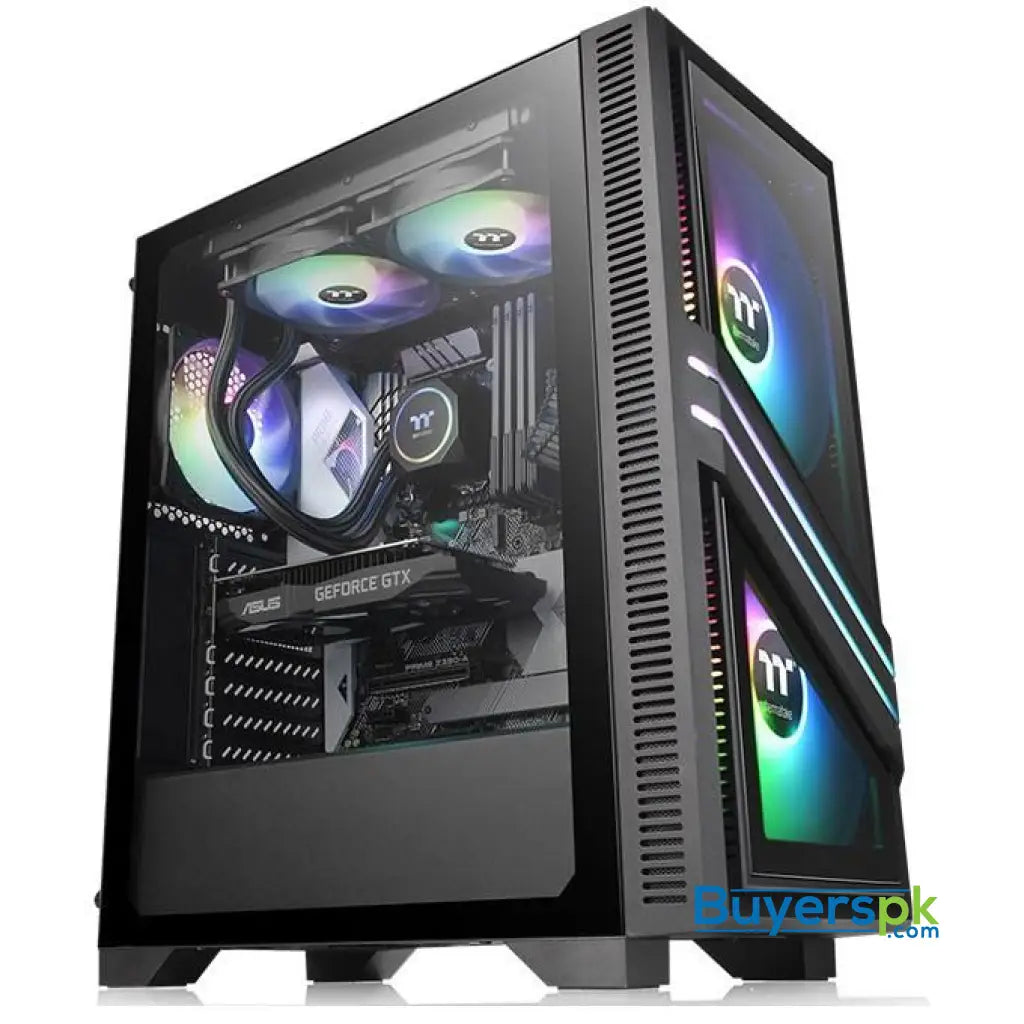 Thermaltake Versa T35 Tempered Glass Rgb Mid-tower Chassis - Price in Pakistan Thermaltake Versa T35 Tempered Glass Rgb Mid-tower Chassis - Price in Pakistan